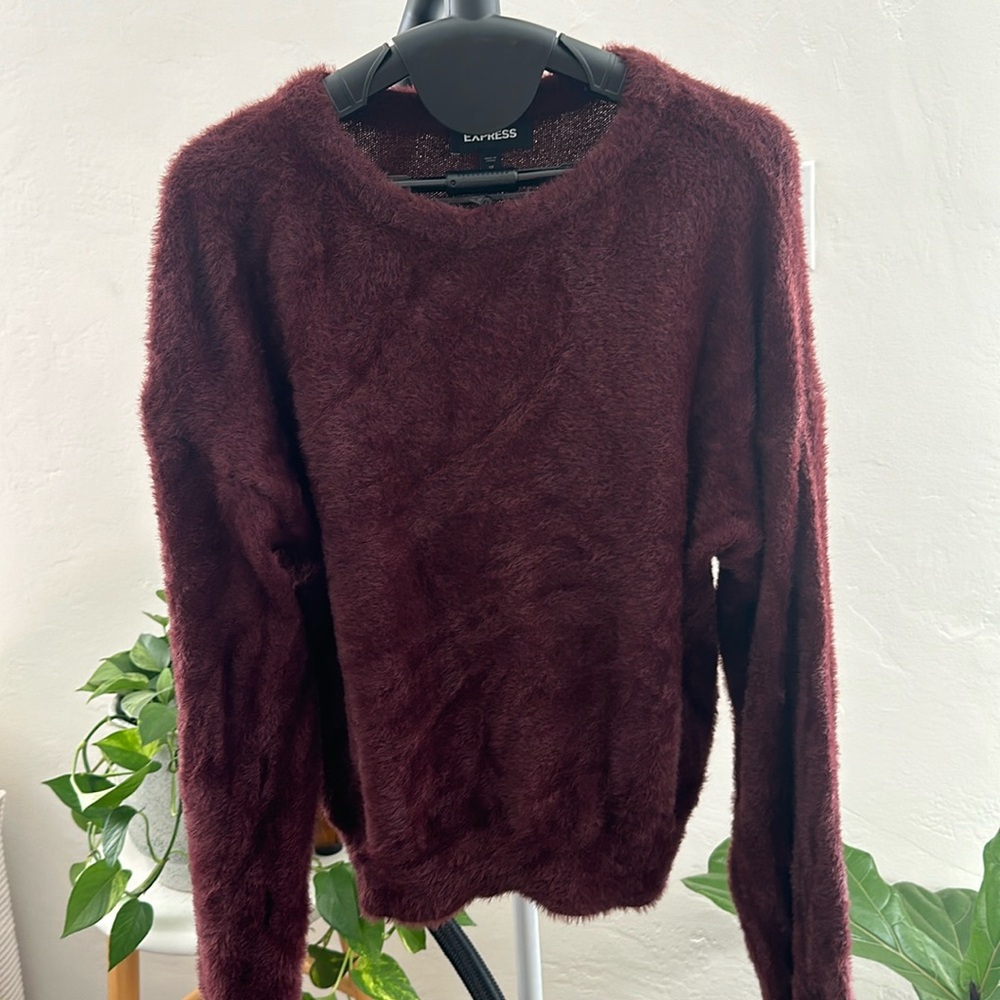 Fuzzy sweater